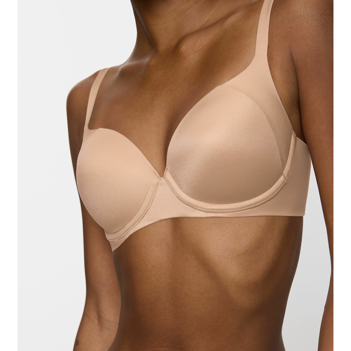 Reggiseno avvolgente Body Make Up Soft Touch beige, TRIUMPH