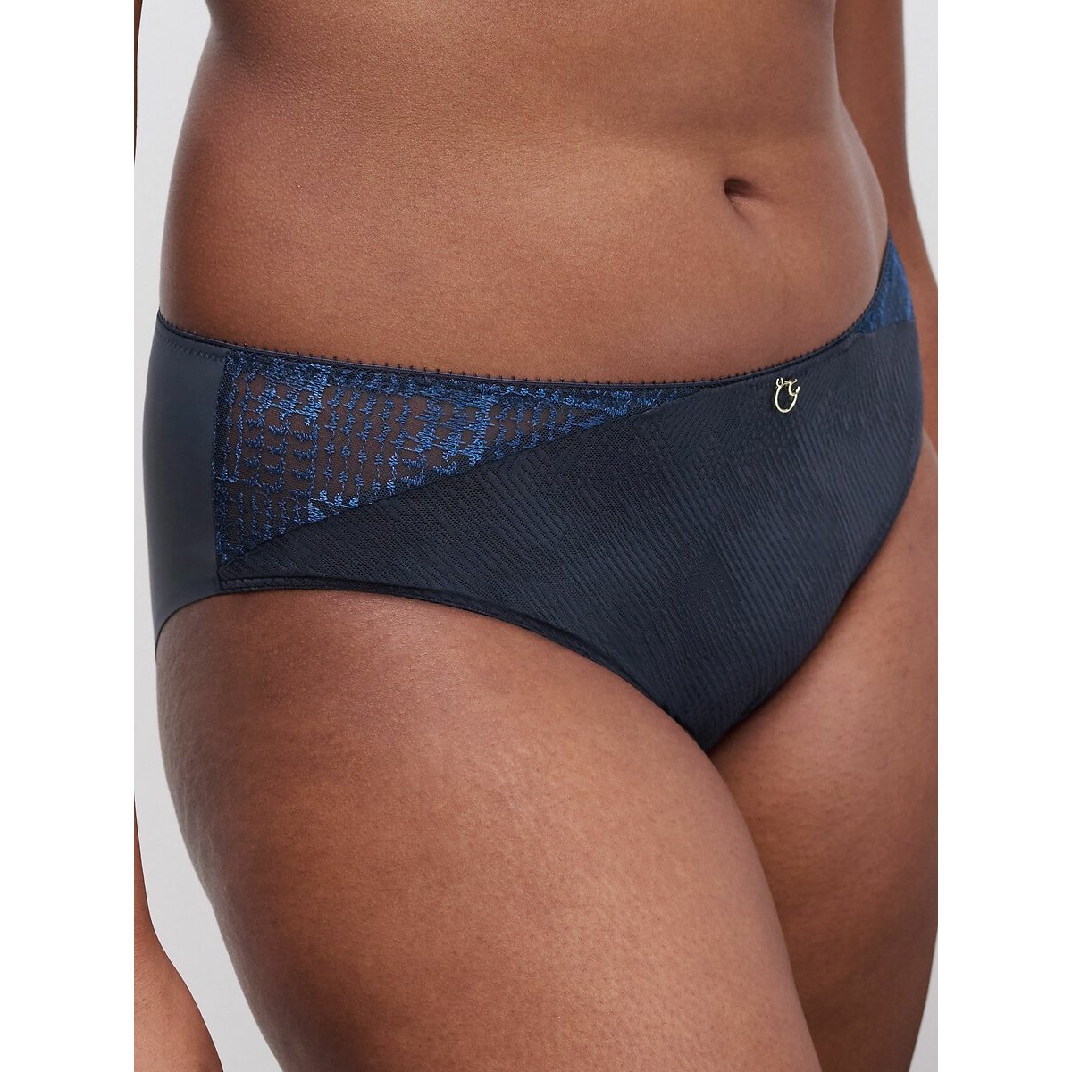 Culotte Intrigue bleu marine, CHANTELLE