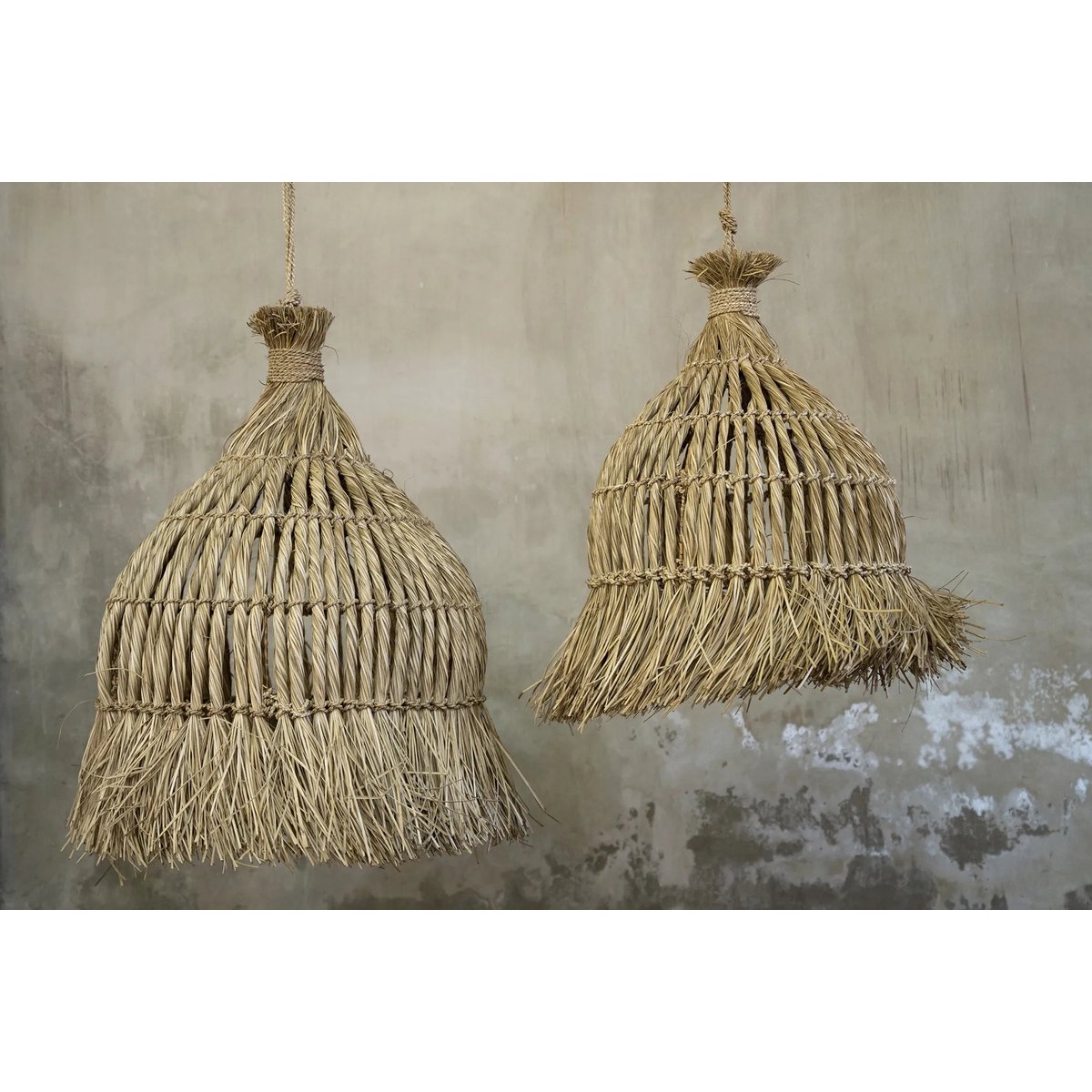 Suspension en herbe GUAGUA beige, BAZAR BIZAR