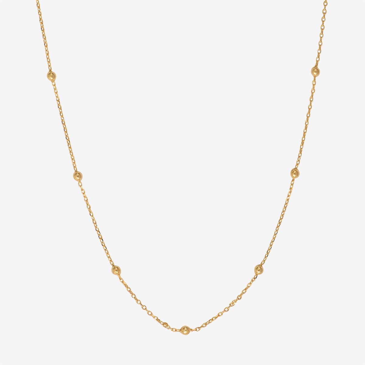 Collier doré chaines simples - emi doré, CAROLINE NAJMAN
