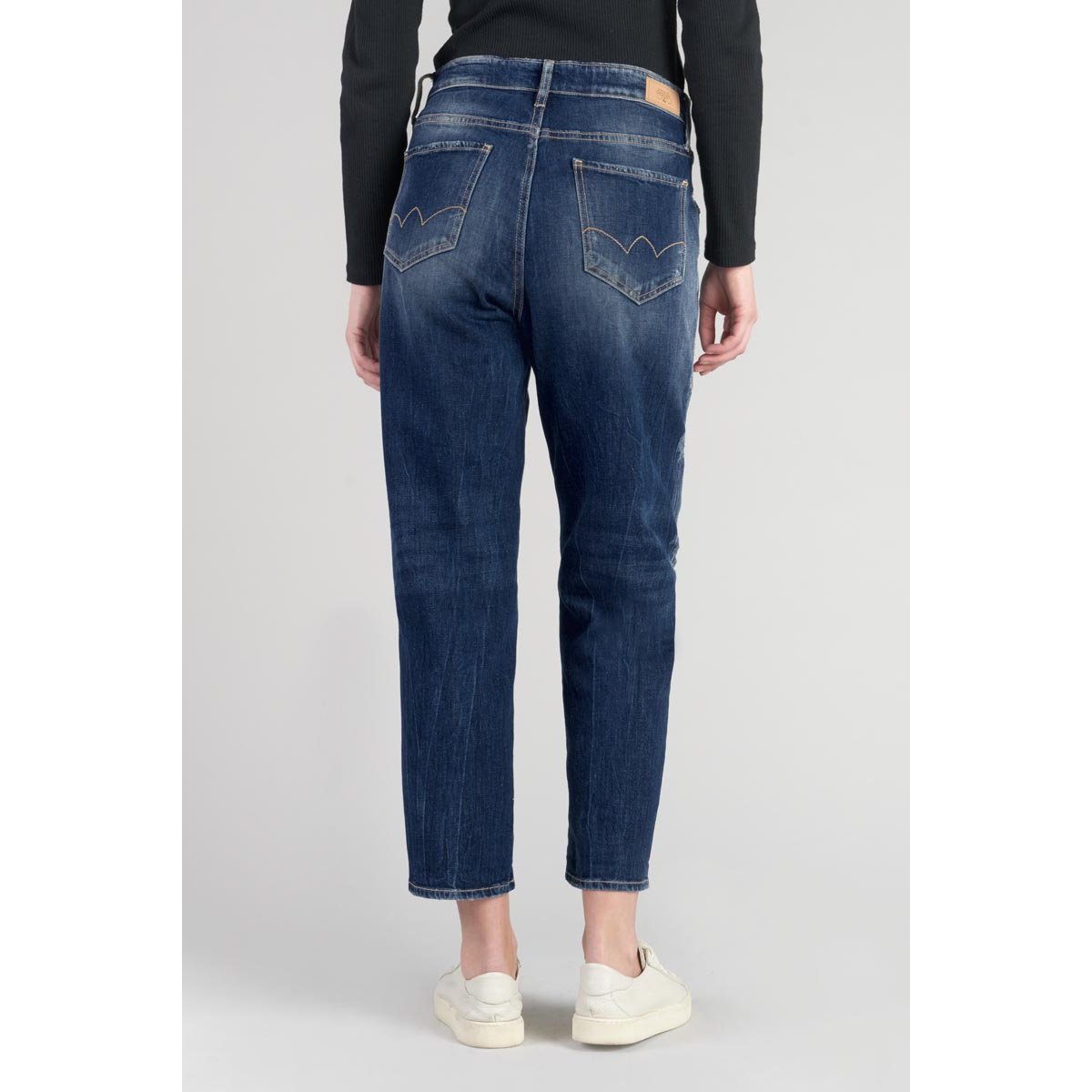 Jean boyfit cosy, 7/8ème blue, LE TEMPS DES CERISES