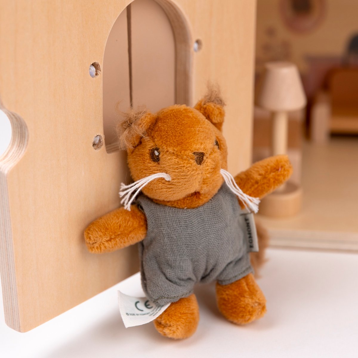 La maison de poupées aux écureuils beige, EGMONT TOYS