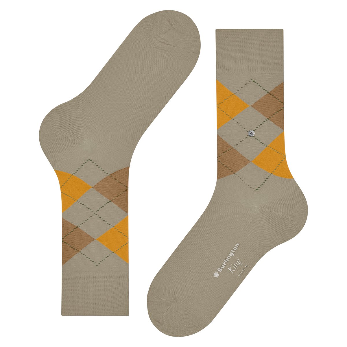 Chaussettes King Opaque beige, BURLINGTON
