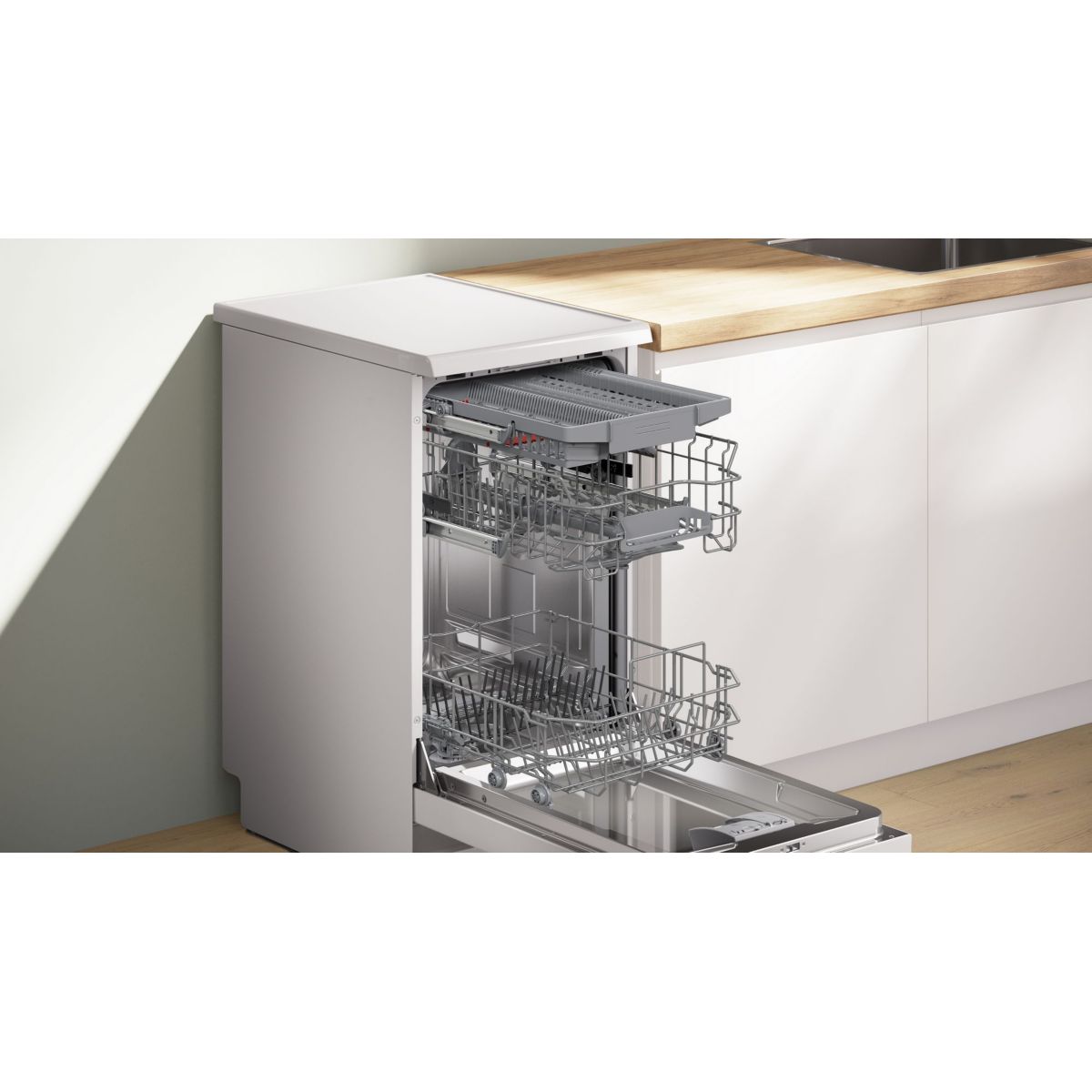 Lave vaisselle 45 cm SPS2HMW03E couleur unique, BOSCH