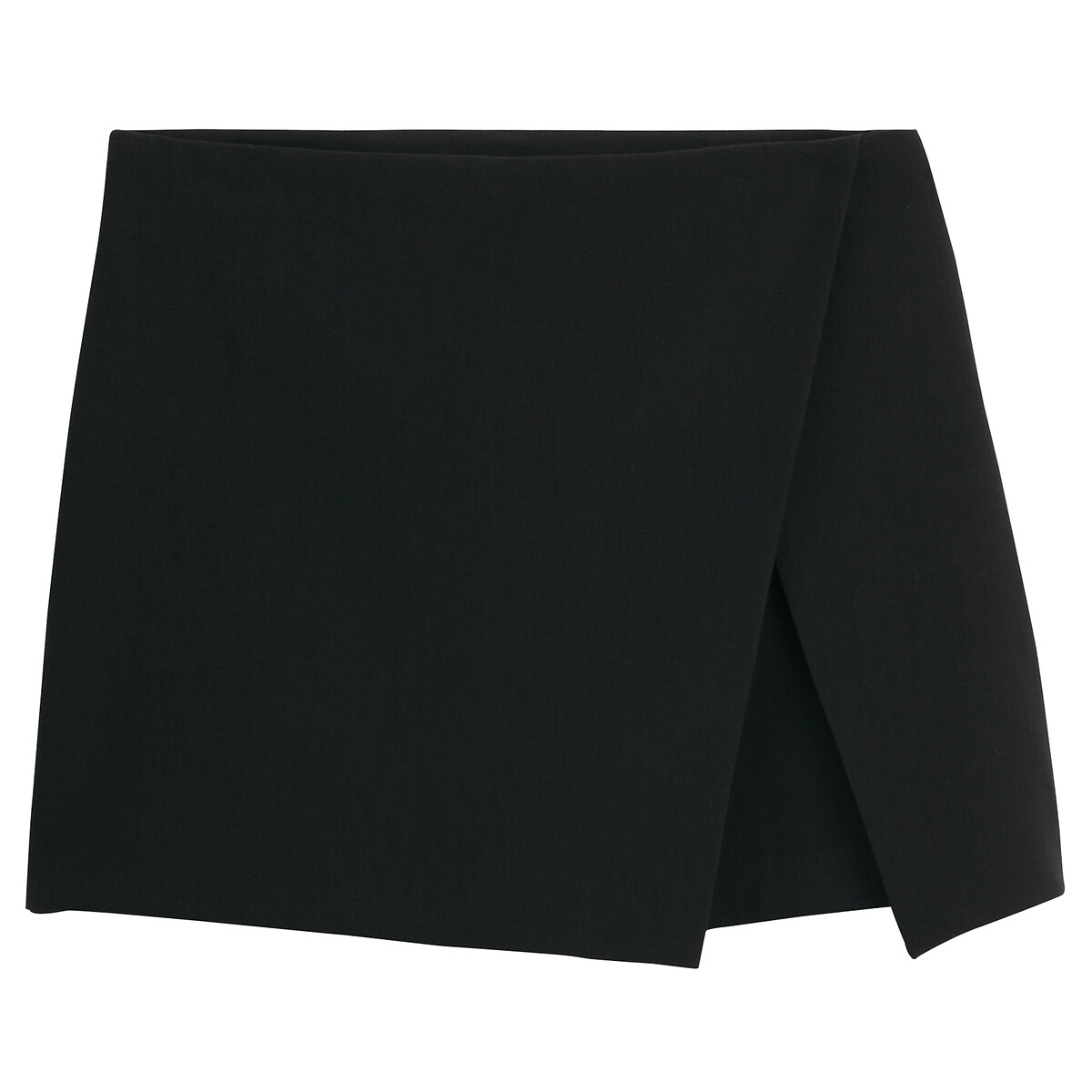 Jupe-short unie noir, LA REDOUTE COLLECTIONS