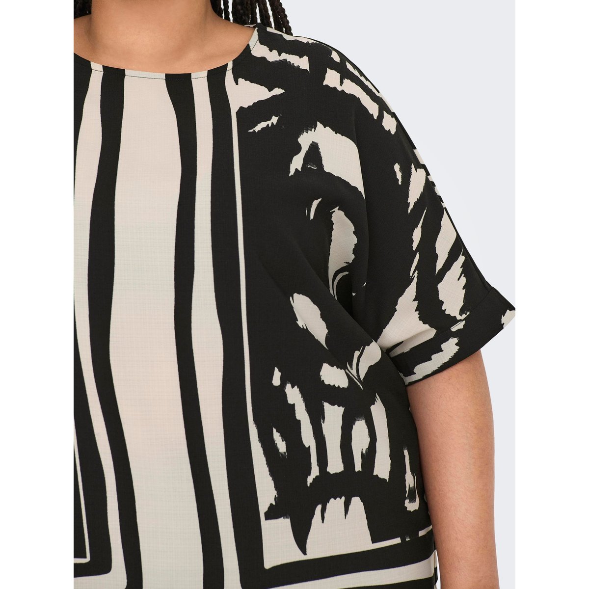 Tunique noire - black, ONLY CARMAKOMA