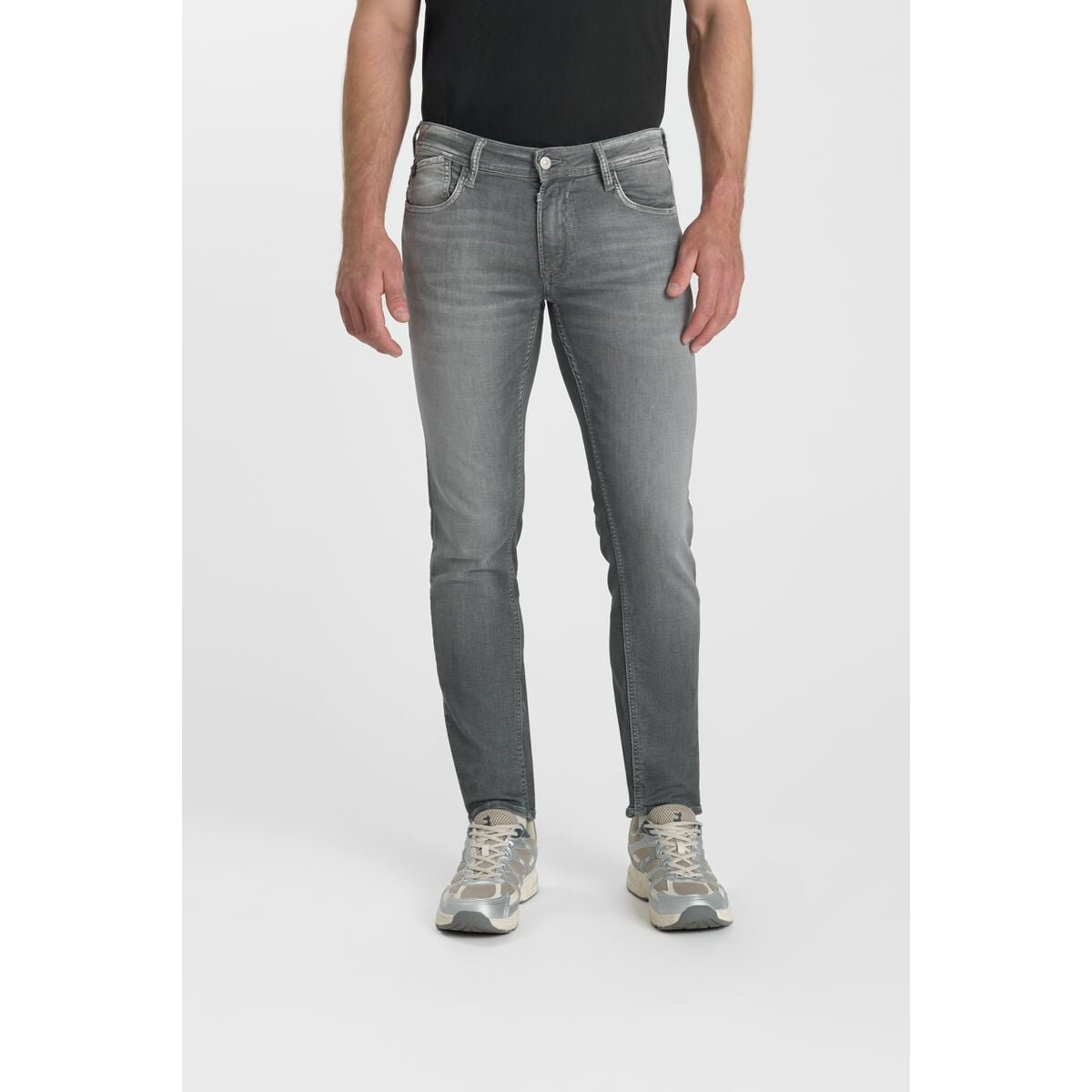 Jeans slim BLUE JOGG 700/11, longueur 34 grey, LE TEMPS DES CERISES
