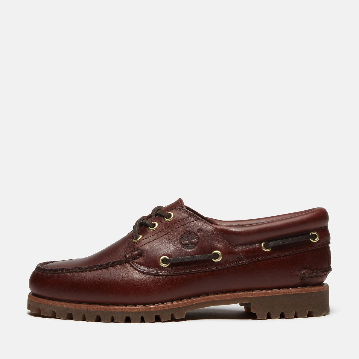 Chaussures bateau en cuir, Timberland Authentic Boat Shoe marron, TIMBERLAND