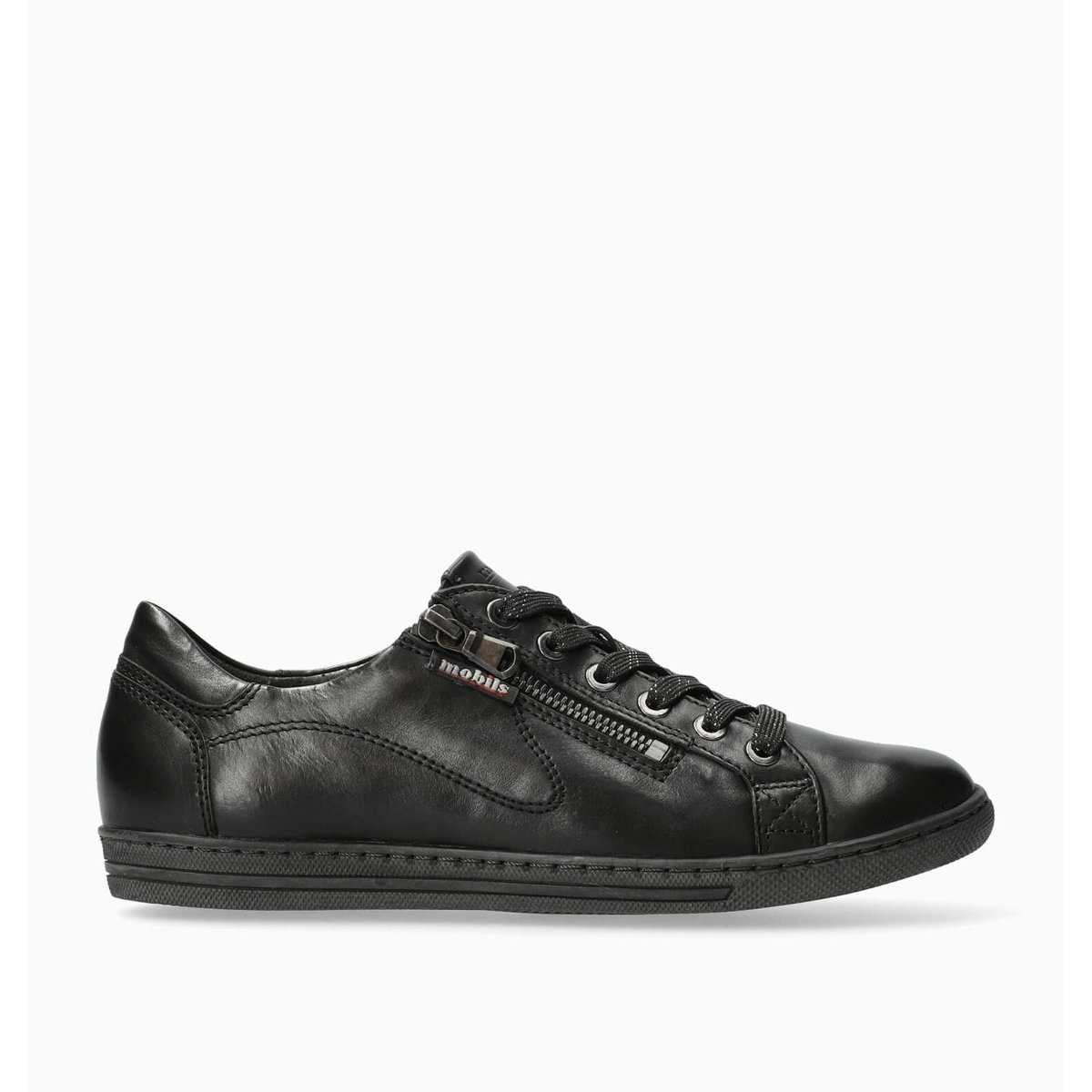 Baskets en cuir HAWAI noir 5125, MEPHISTO