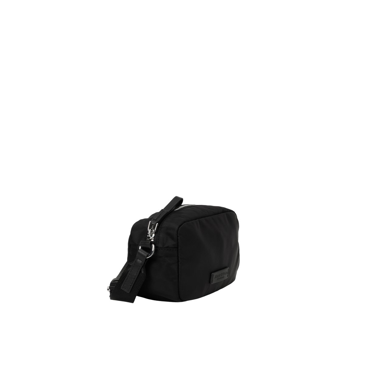 Sac à bandoulière XS, modèle Elsy fabriqué à partir de matériaux recyclés noir, MARC O'POLO