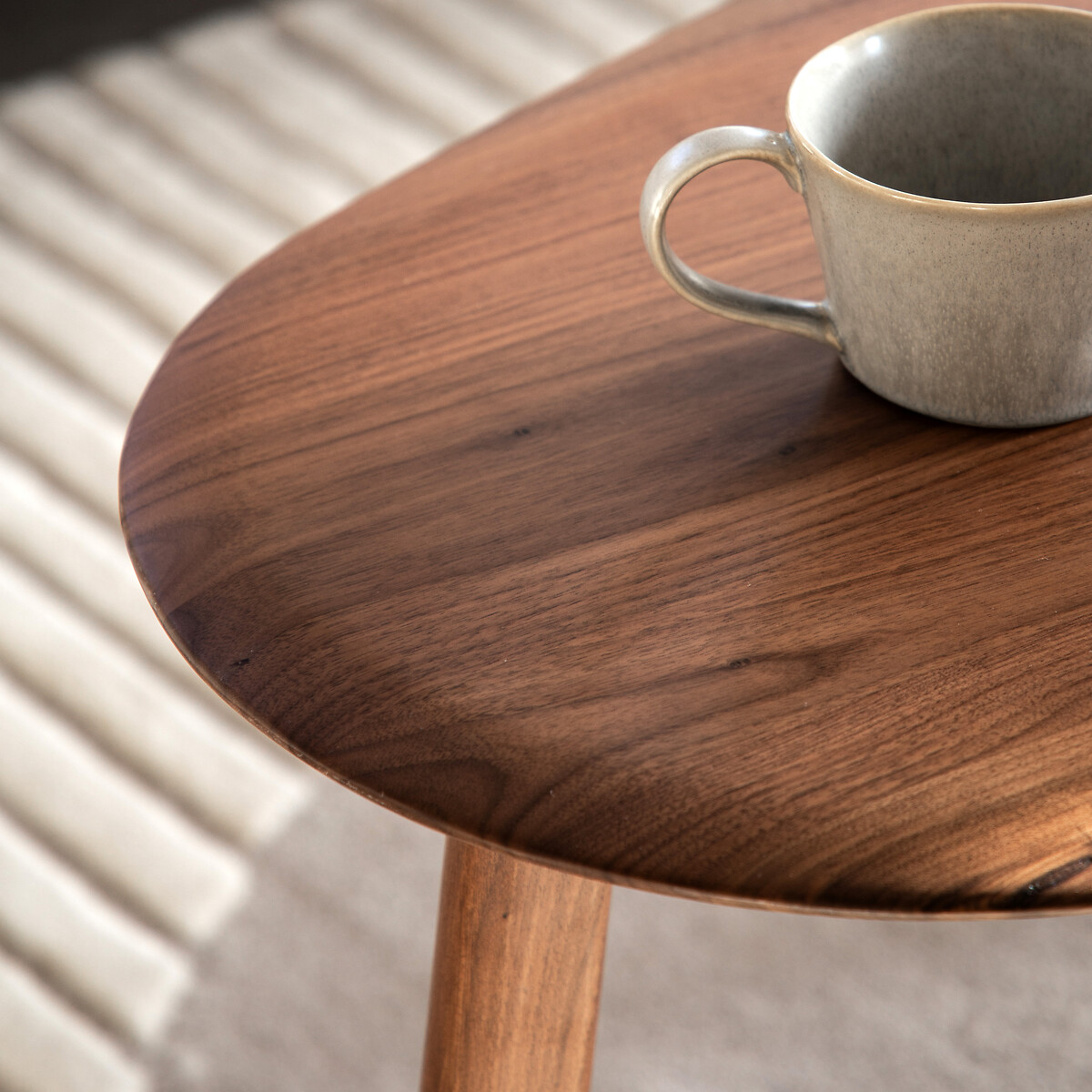 Murwara Walnut Organic Shape Coffee Table Nest walnut, ÉDITÉ