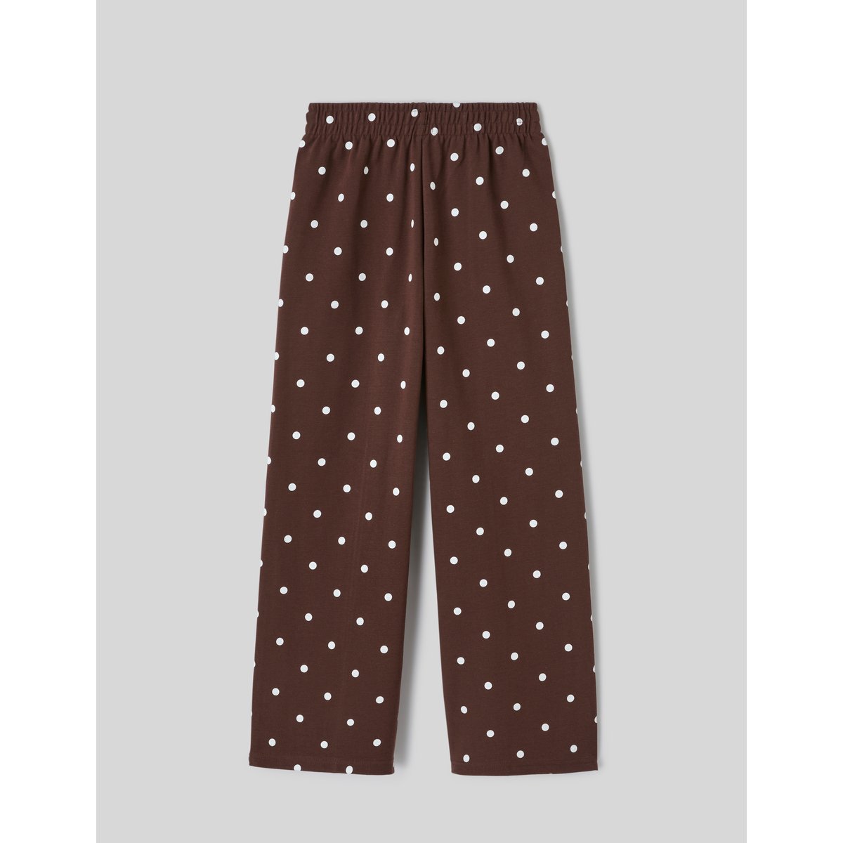 Pantalon jogging à pois marron foncée, BZB