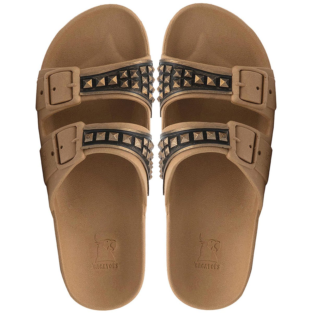 Sandales plates Enfant BELEM camel, CACATOES