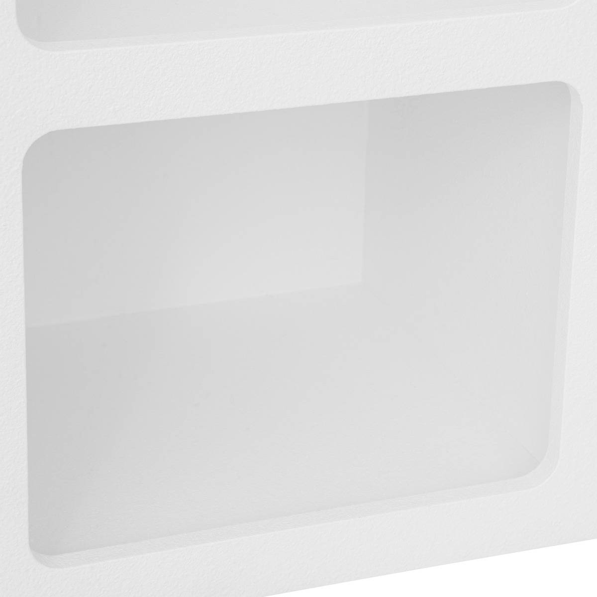 Meuble 6 niches SOLEYA blanc, ATMOSPHERA