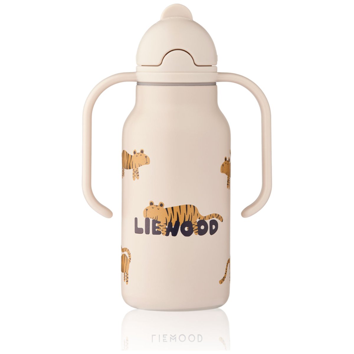 Gourde isotherme Kimmie ecru, jaune, bleu, LIEWOOD