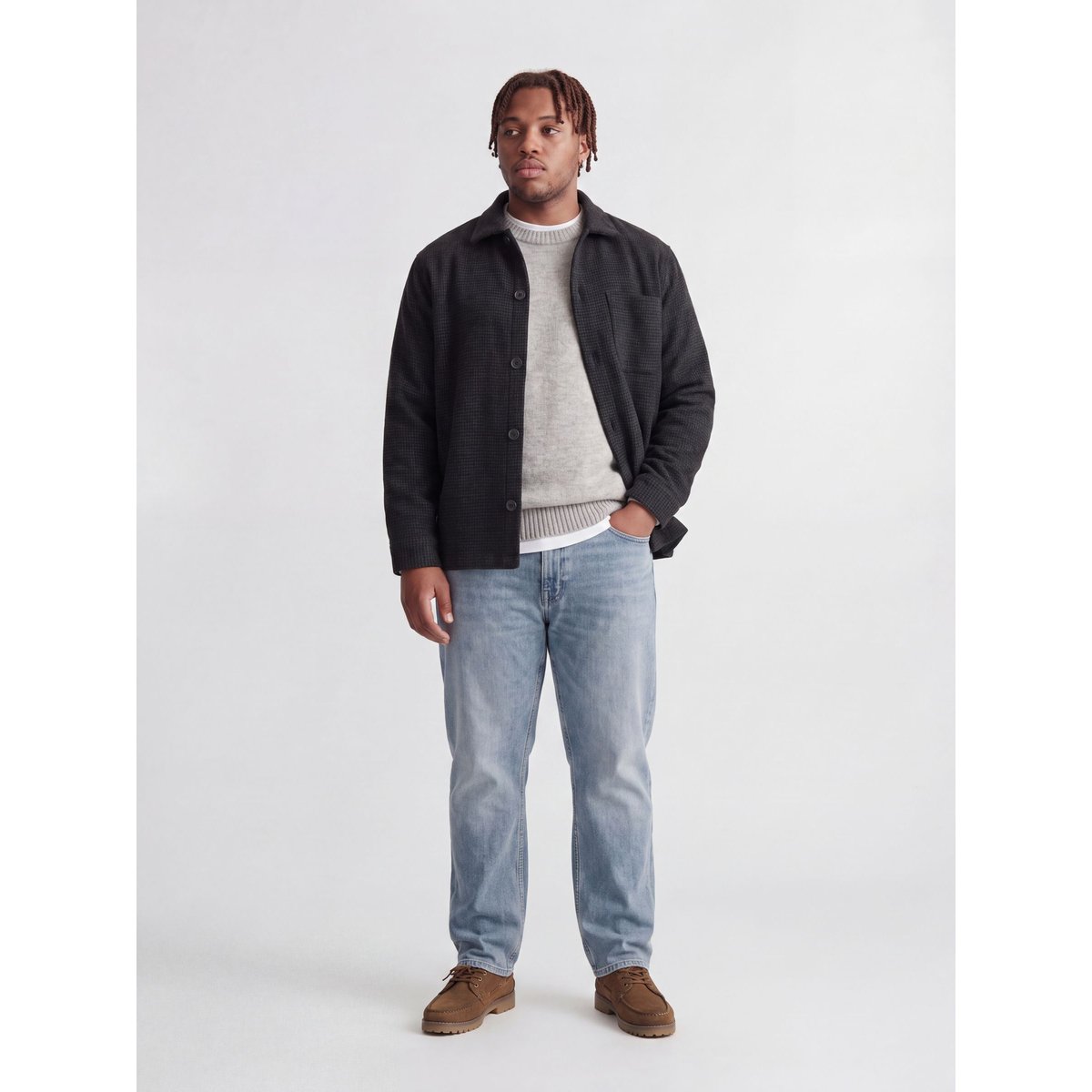 Surchemise black, JACK & JONES