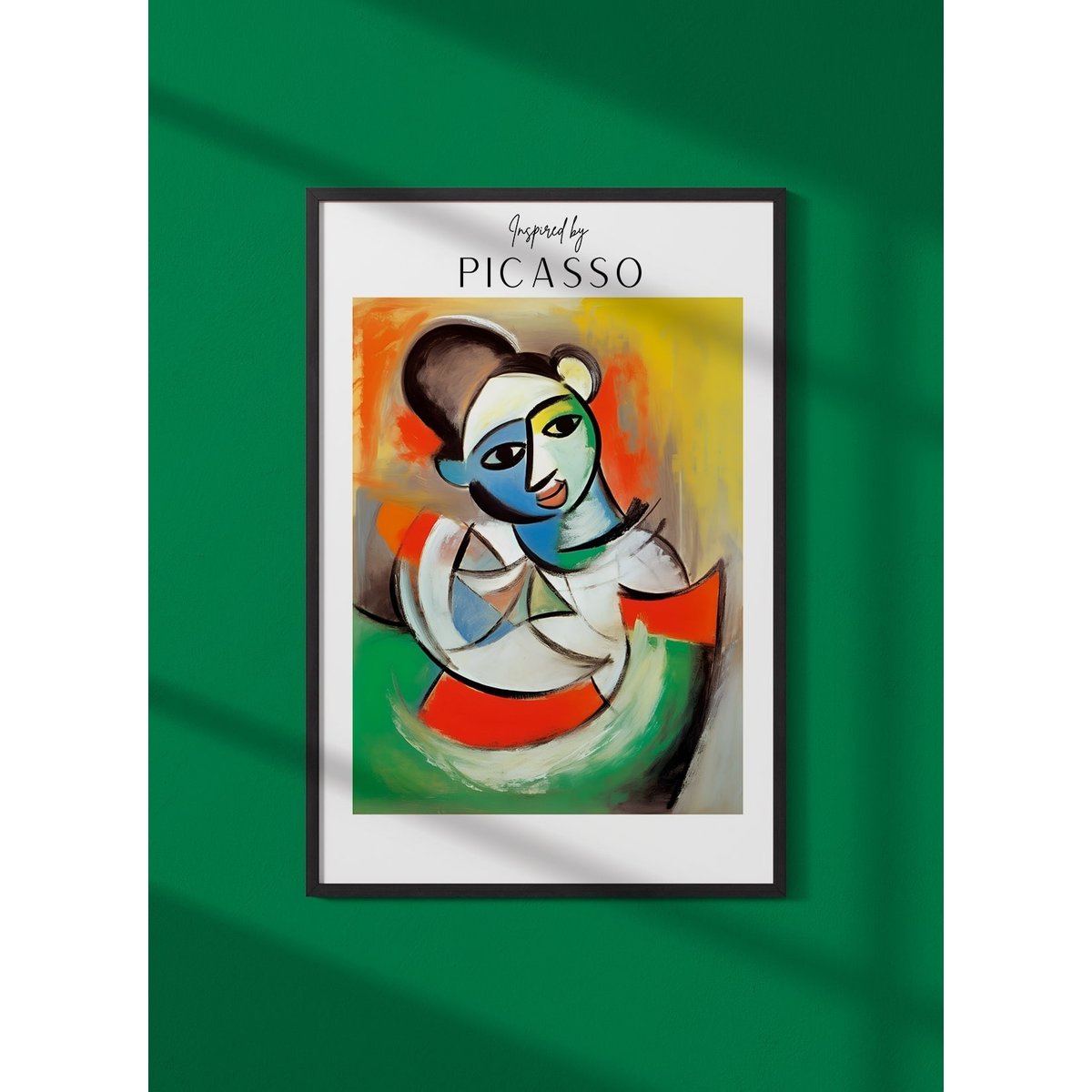 Affiche Picasso n°15 blanc, L'AFFICHERIE