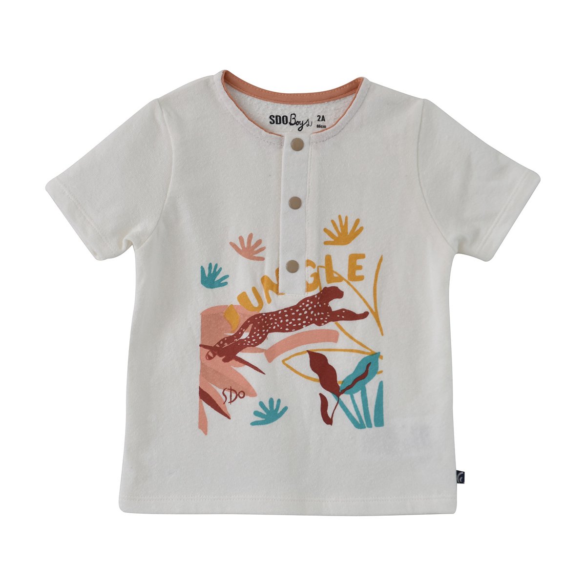 Tee shirt blanc emir beige, SUCRE D'ORGE