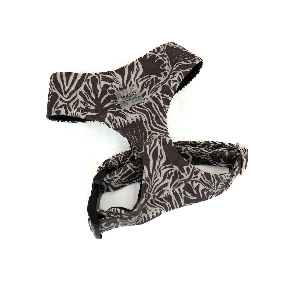 Peitoral Zafra, Malü Pet Wear preto , MALU PET WEAR