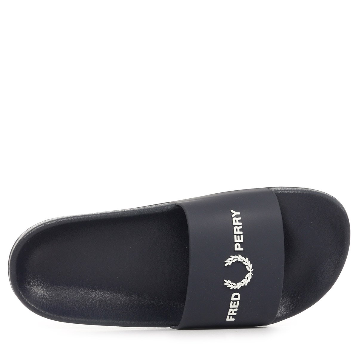 Claquettes BRANDED SLIDER navy, FRED PERRY
