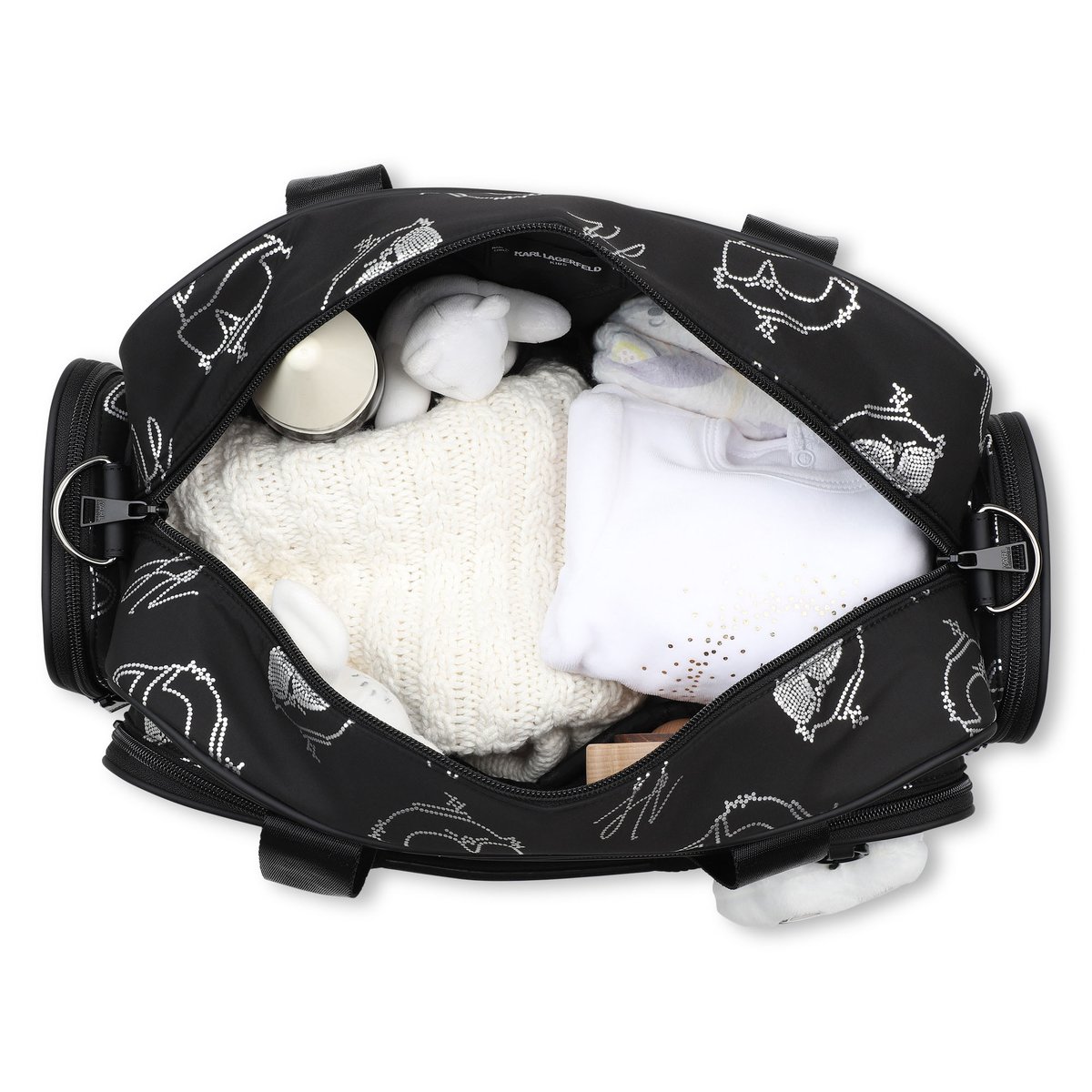 Sac à langer black, KARL LAGERFELD KIDS
