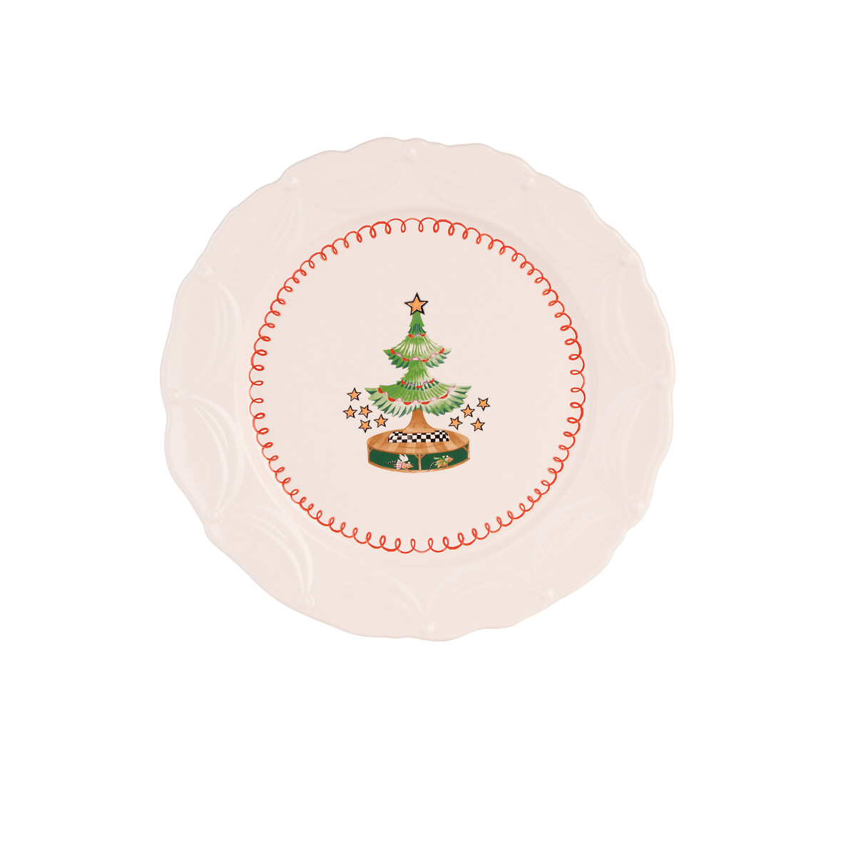 Set of 2 Nutcracker Dinner Plates white, CATH KIDSTON