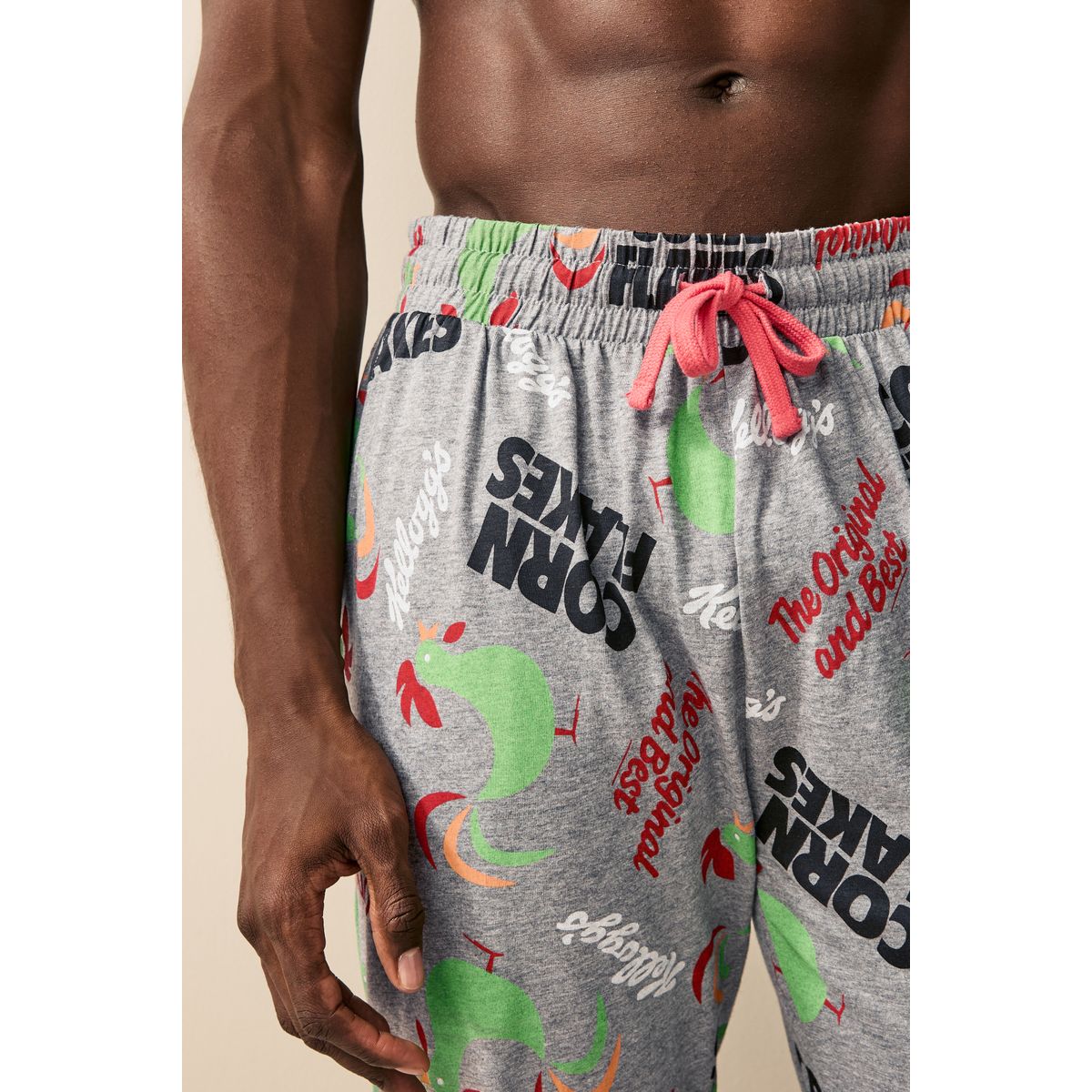 Bas de pyjama motif cornflakes gris, NEXT