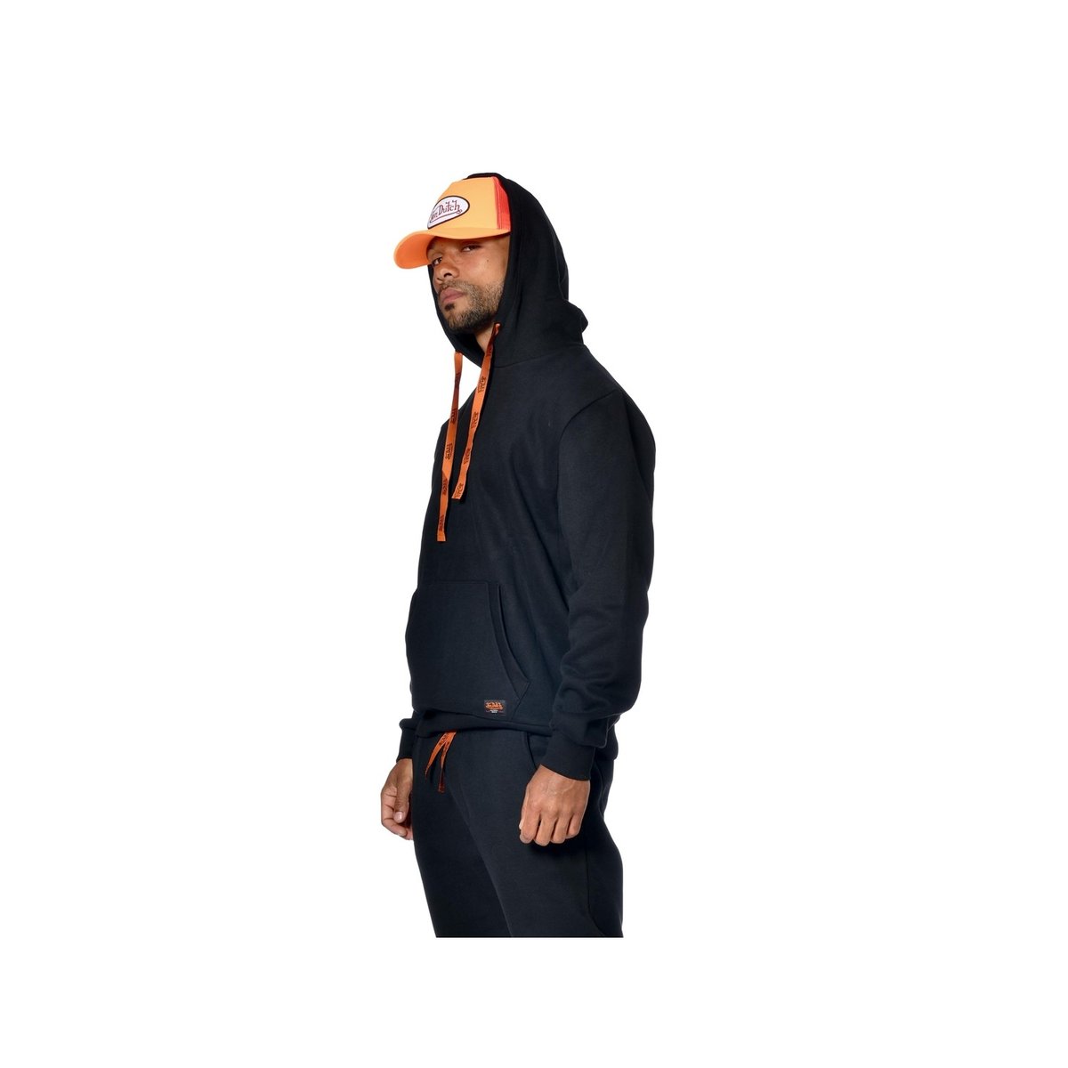 Sweat à capuche Hay noir, VON DUTCH