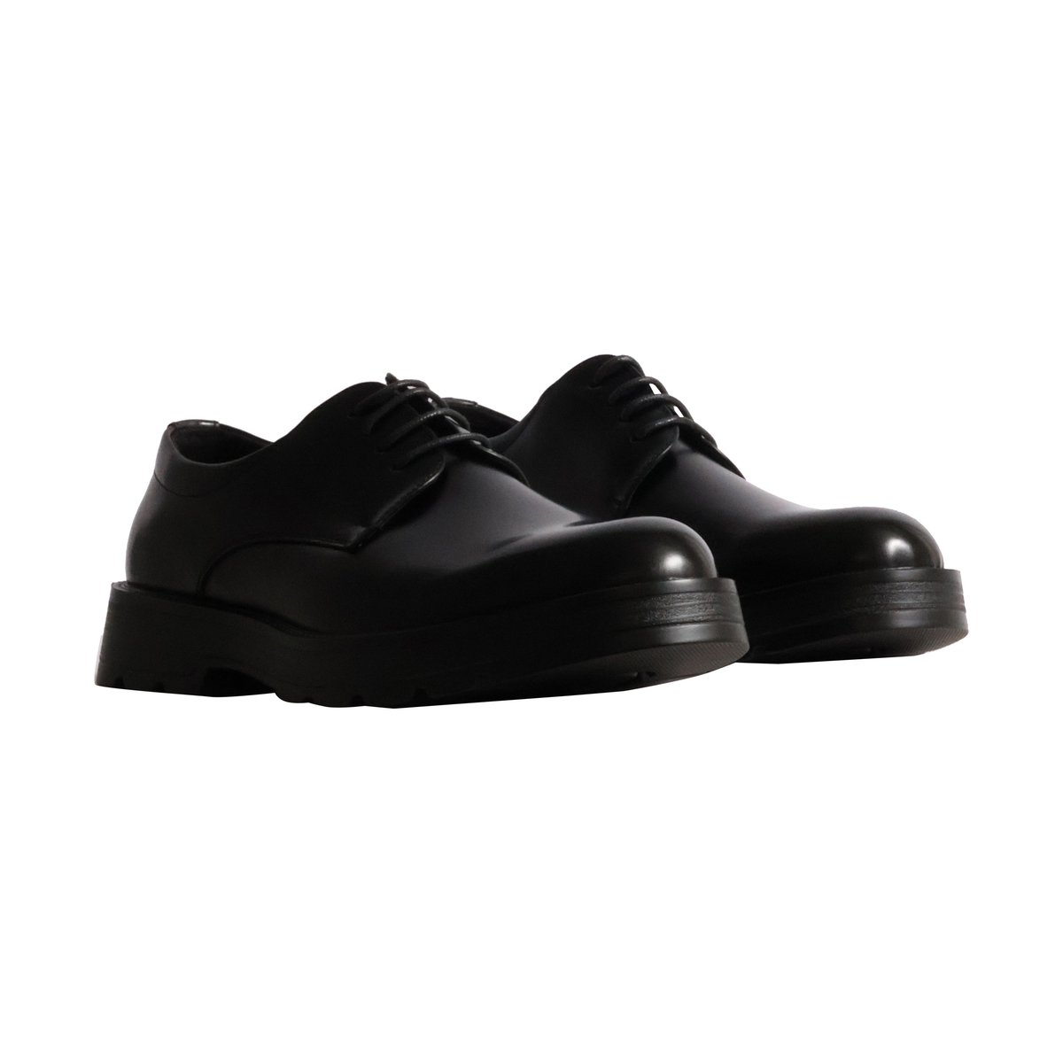 Derbies Cuir noir, ENZO MARCONI