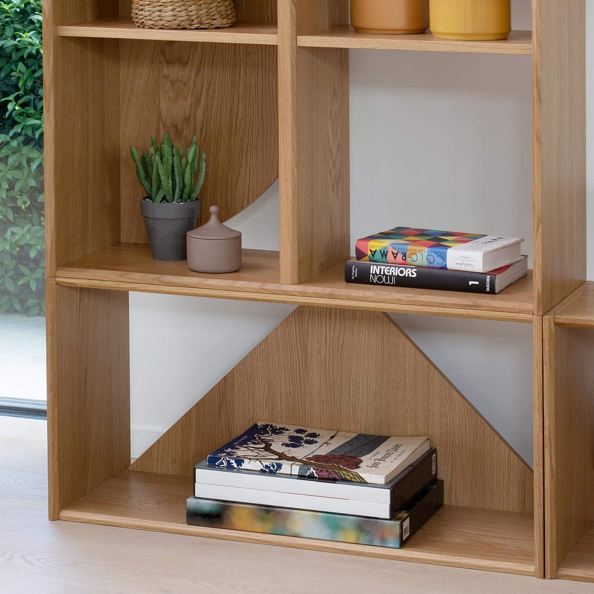 Etagère bois UVY naturel clair, HABITAT