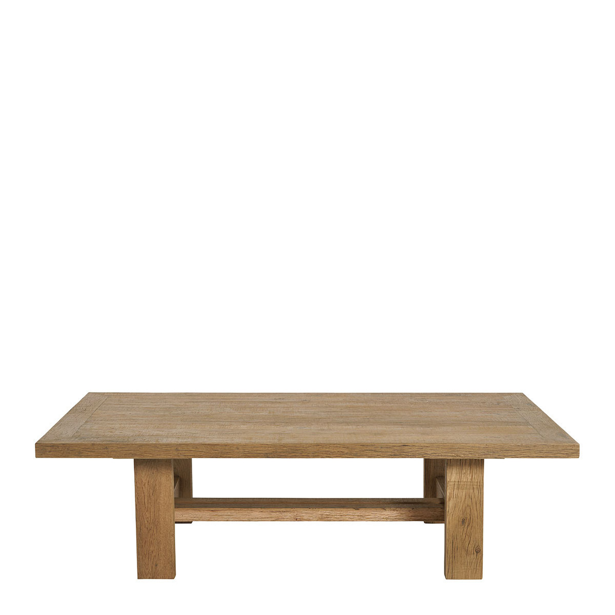 Table basse MARCELLE bois clair, BLANC D’IVOIRE