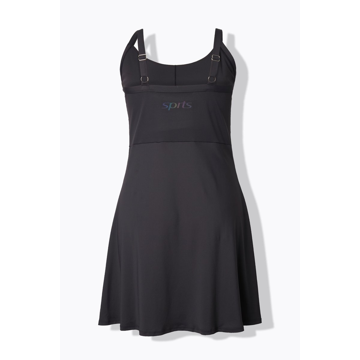 Robe de sport sans manches. Short intégré noir, ULLA POPKEN