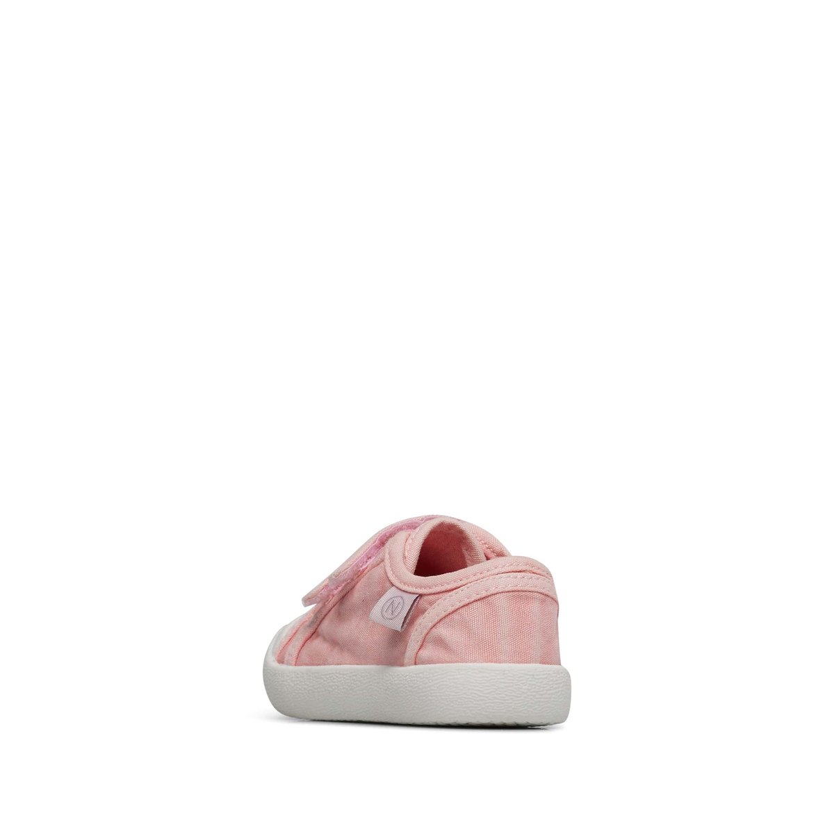 Baskets en tissu avec fermeture scratch SUMMER VL. rose, NATURINO