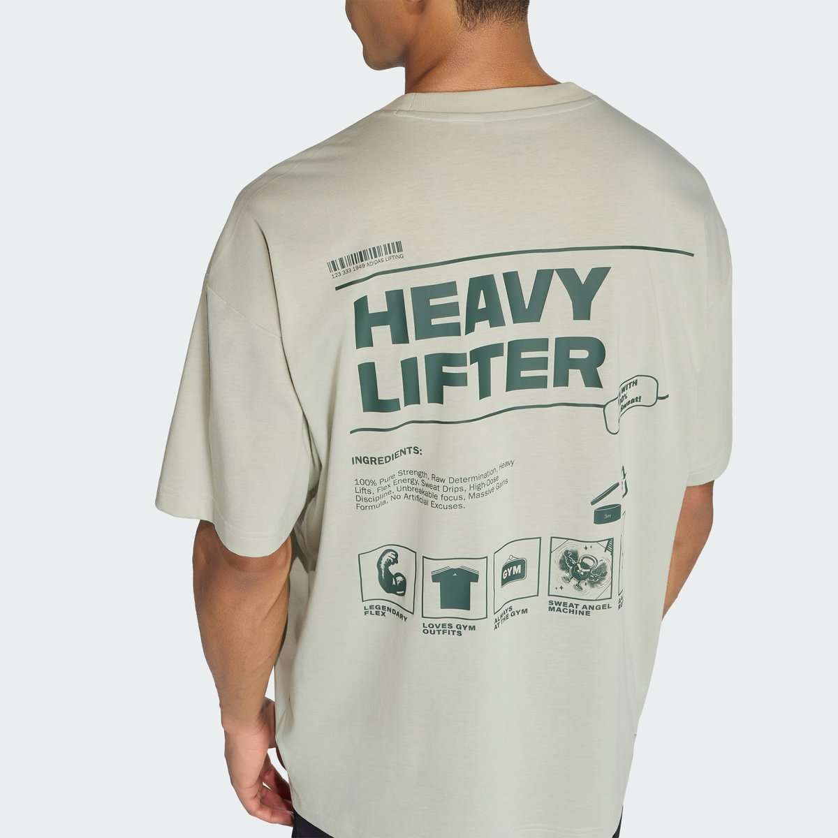 T-Shirt De Training Graphique Climacool Fun T-Shirt De Training Graphique Climacool Fun halo green, adidas Performance