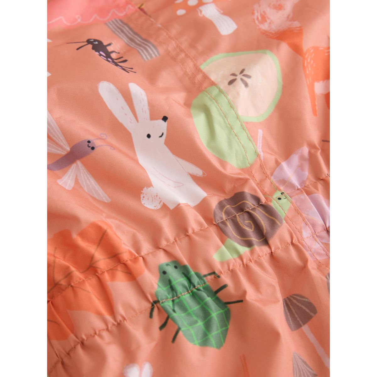 Combinaison d'hiver imprimée imperméable personnages orange, NEXT