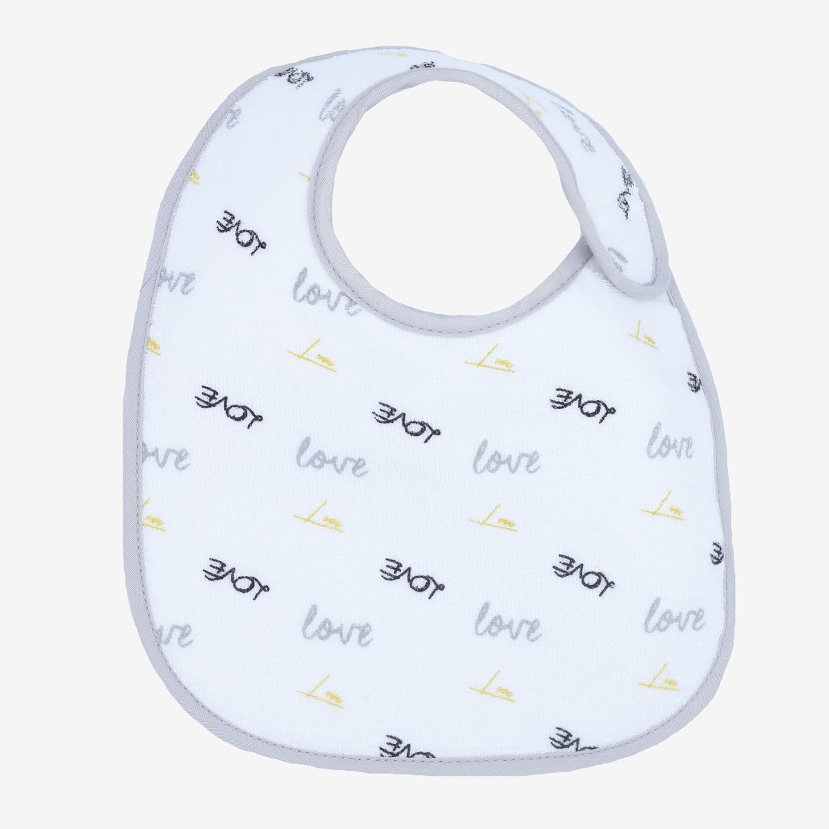 Lot de 7 bavoirs bébé amarillo, TROIS KILOS SEPT