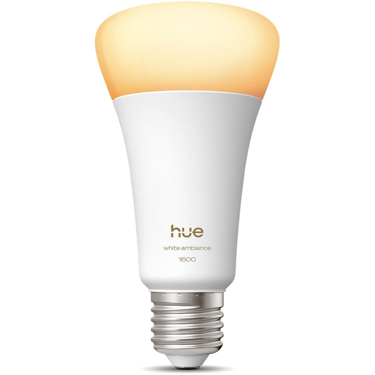 Ampoule LED connectée E27 White Ambiance 100W couleur unique, PHILIPS HUE