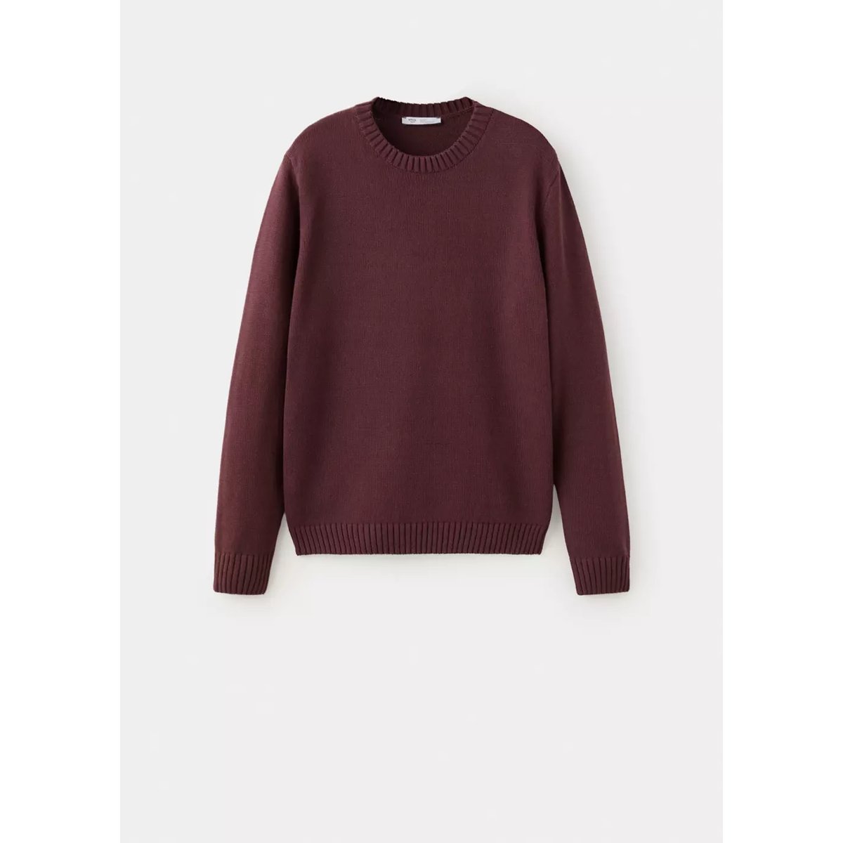 Pull en maille moyenne bordeaux, MANGO TEEN