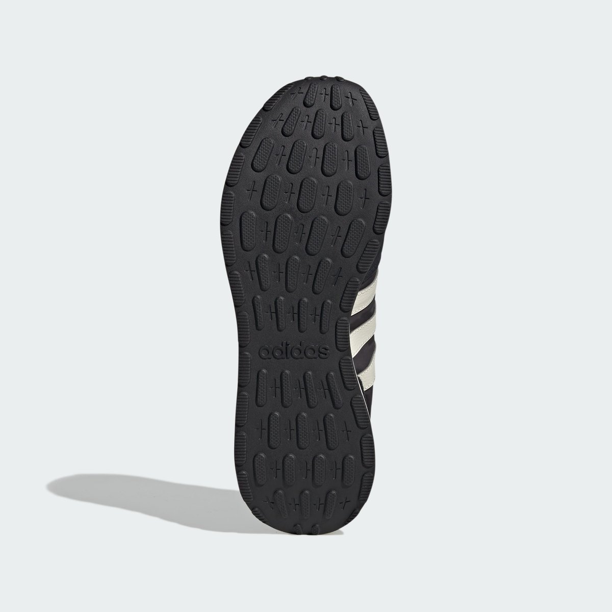 Baskets en cuir RUN 60s 4.0 carbon / orbit grey / core black, ADIDAS SPORTSWEAR