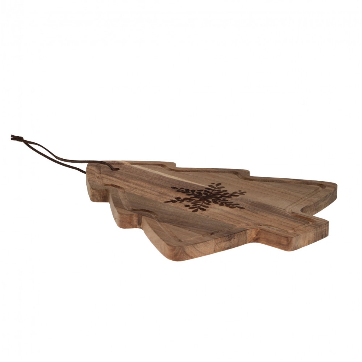 Planche forme sapin en bois marron, AMADEUS