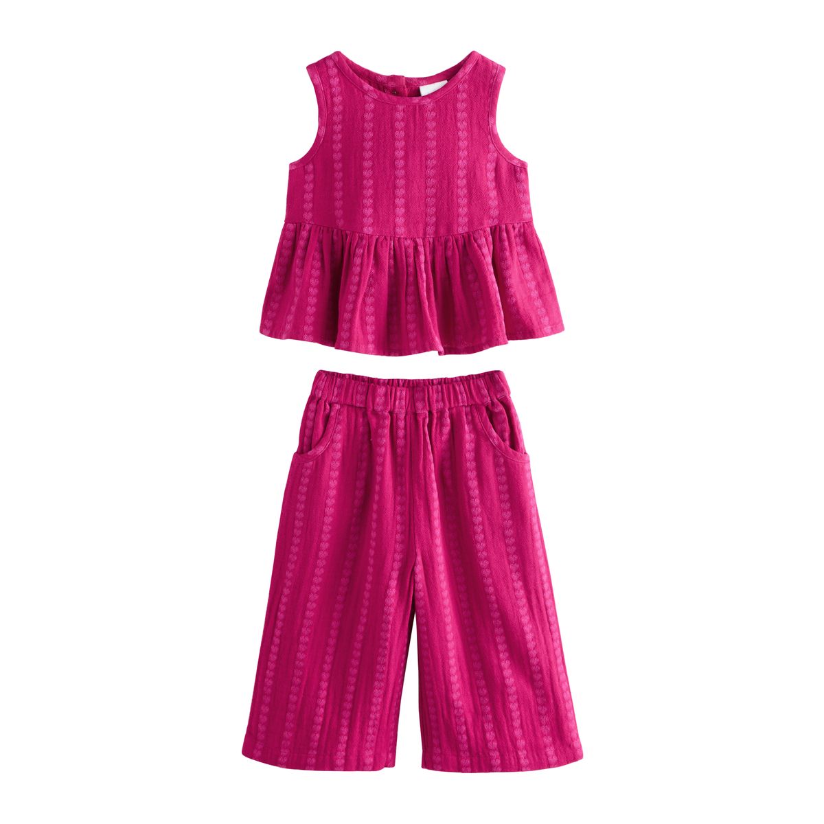 Ensemble top et pantalon prune, NEXT