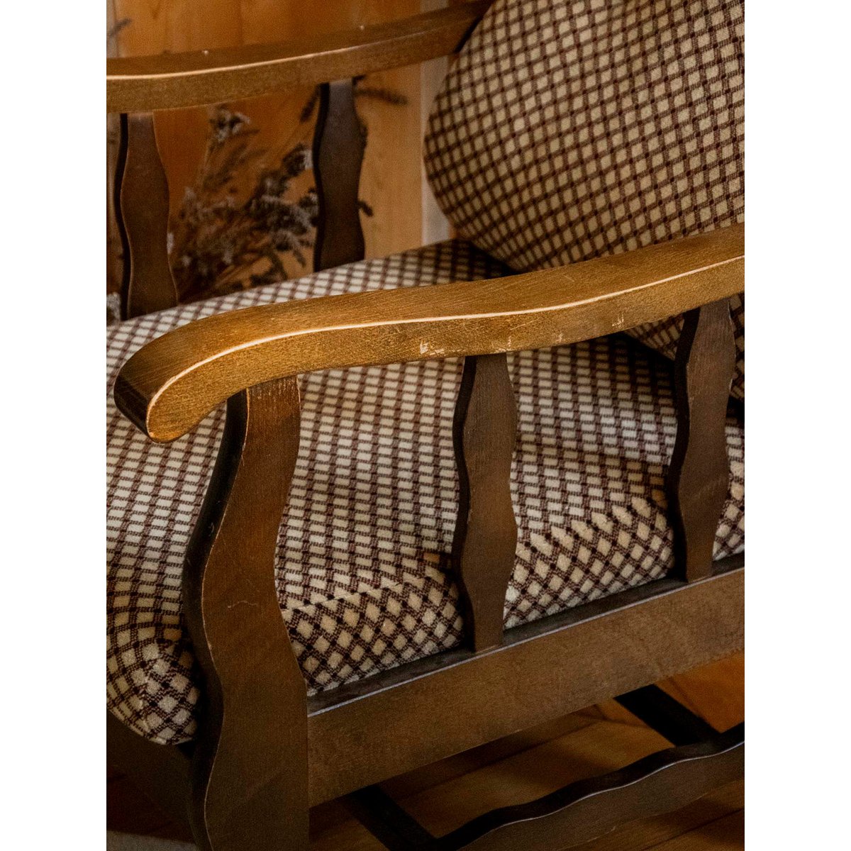 Fauteuil pliable et ajustable Ernest N°1076 - Bon état marron, DEBONGOUT