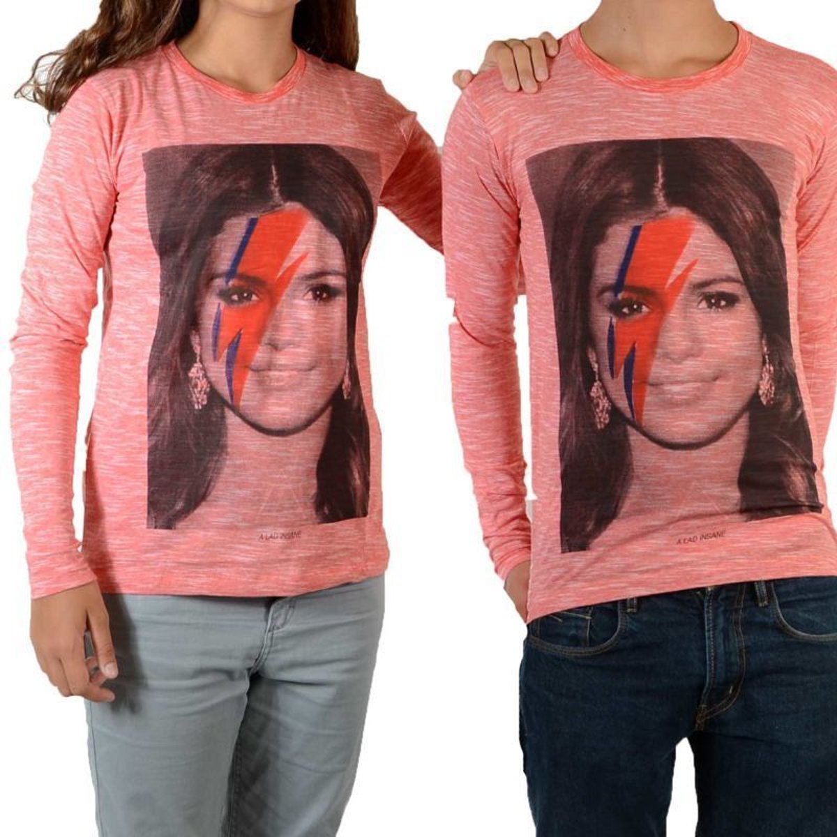 Tee Shirt Selena LS Selena Gomez Mixte rouge, LITTLE ELEVENPARIS