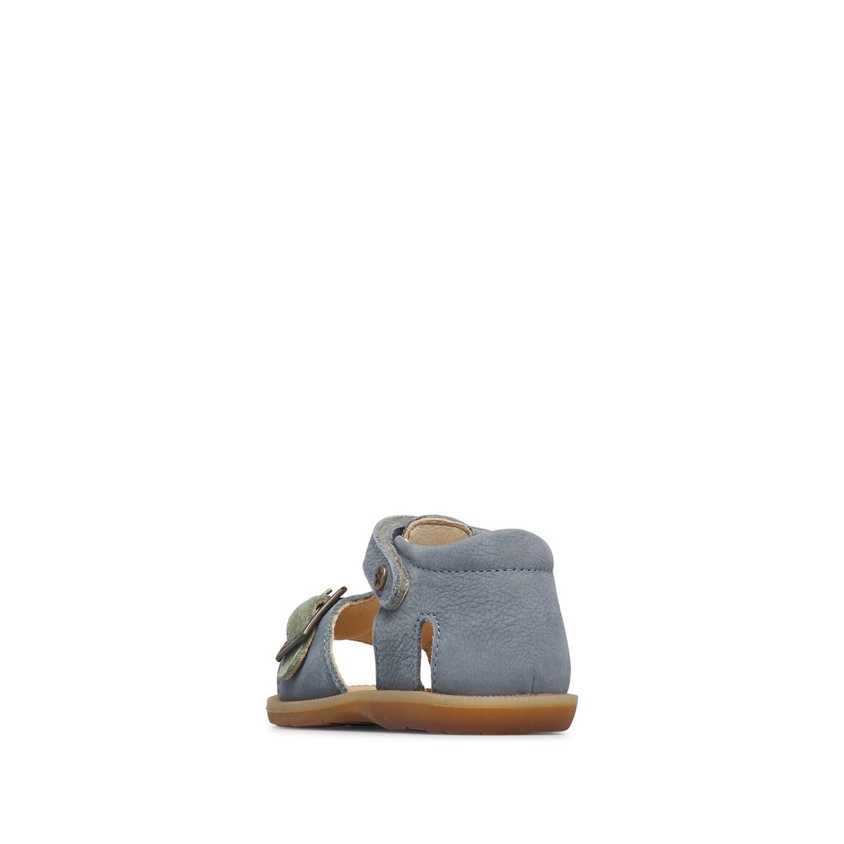 Sandales en cuir et en daim QUARZO céleste-, NATURINO