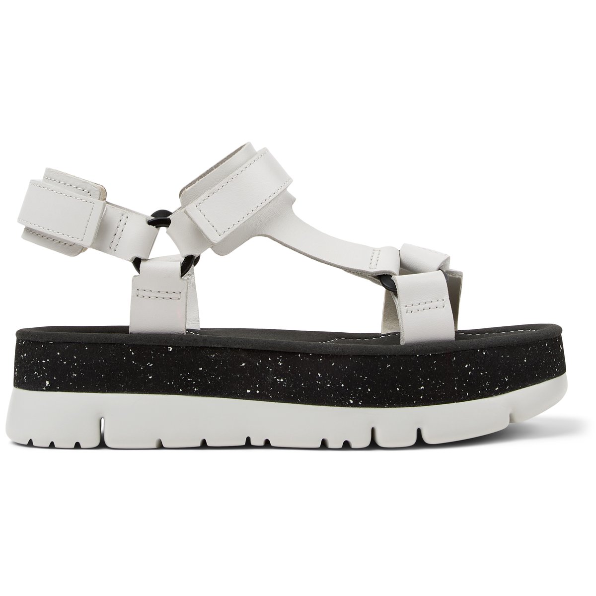 Sandales Cuir ORUGA UP blanc naturel, CAMPER
