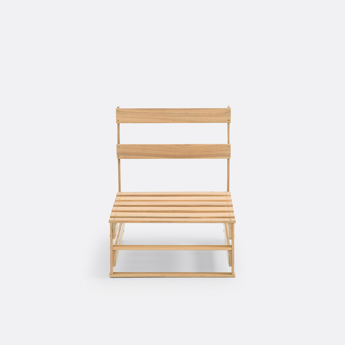 Fauteuil de jardin en acacia, Pavia acacia, LA REDOUTE INTERIEURS