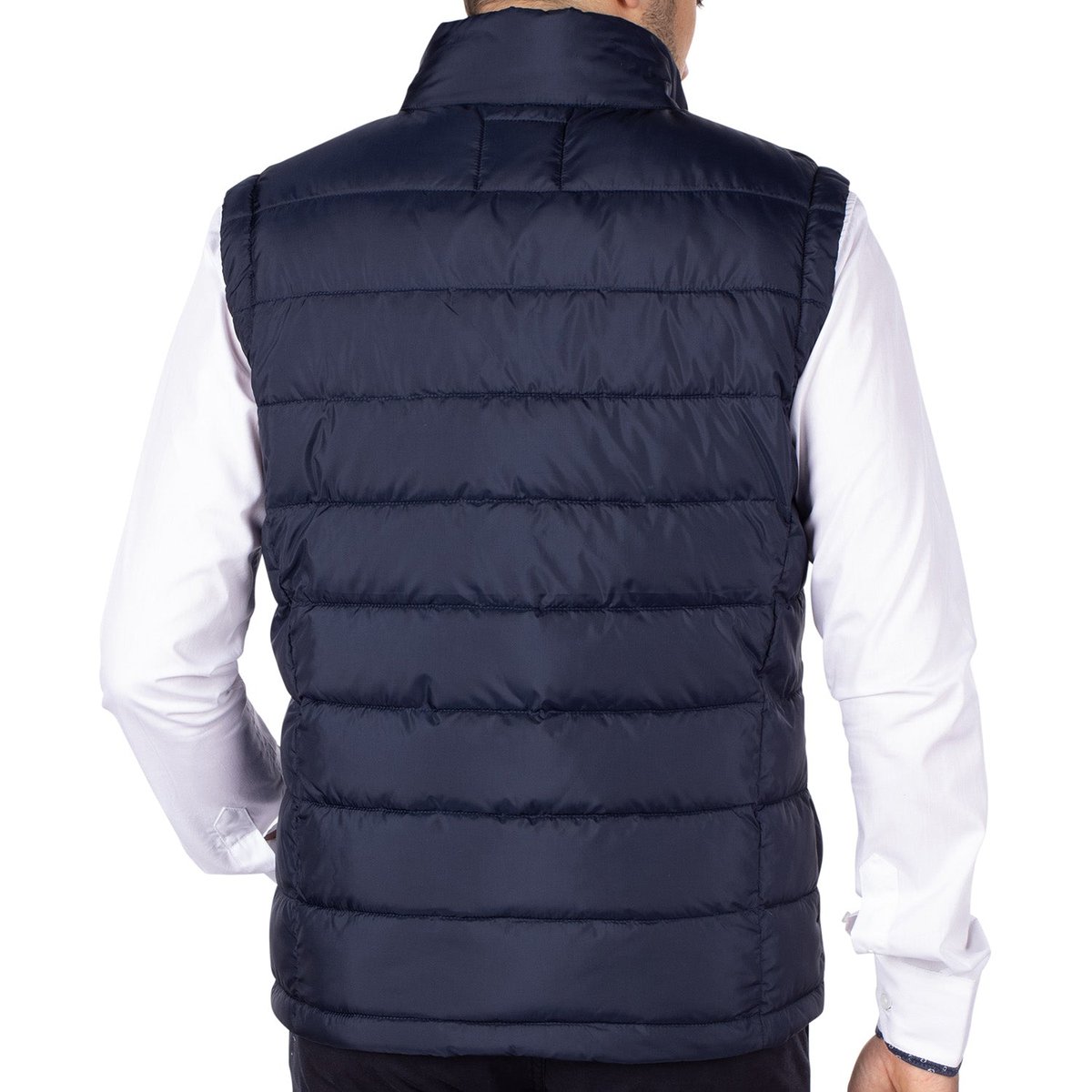 Doudoune sans manches navy, SHILTON