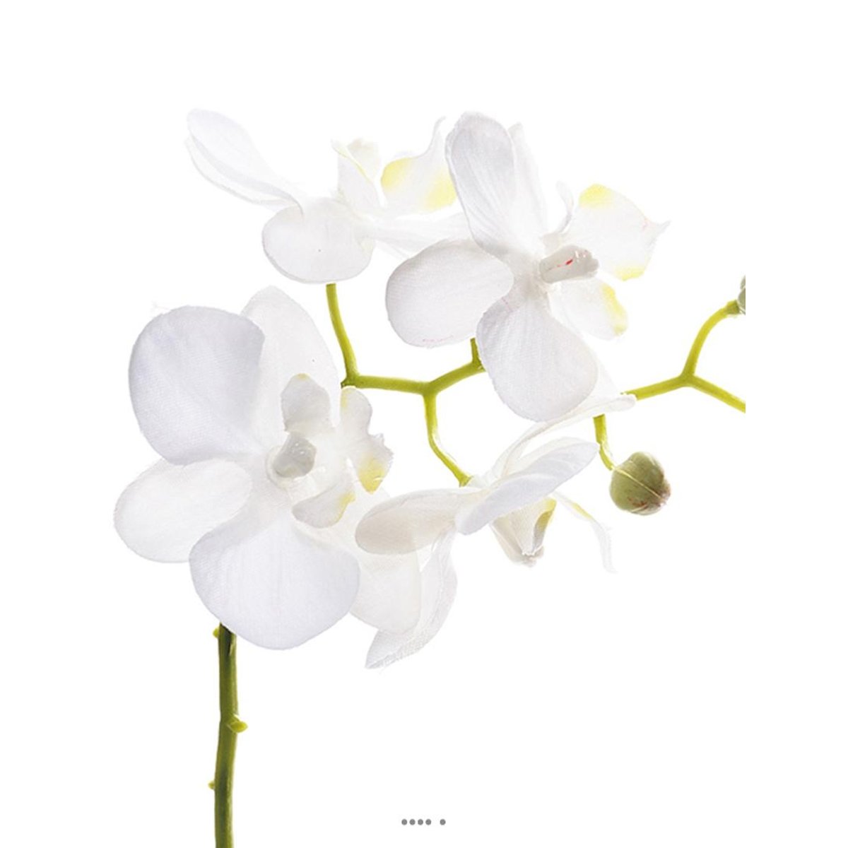 Orchidee Phalaenopsis Artificiel Blanc H 30 v002227, ARTIFICIELLES