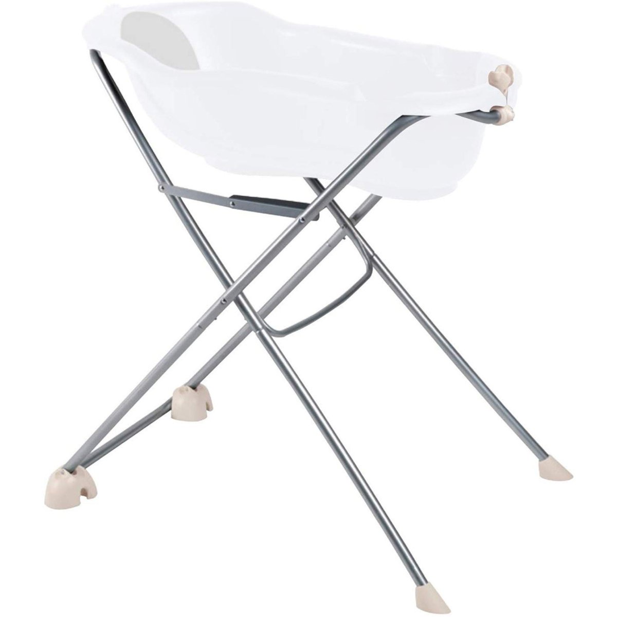 Support baignoire bébé anatomy 80800742 gris, TIGEX