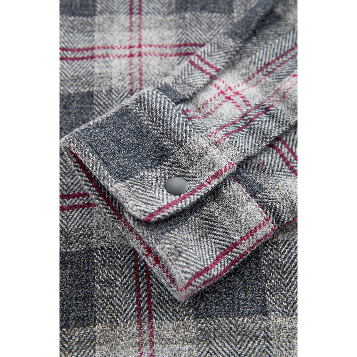 Chemise manches longues aux carreaux gris, NEXT